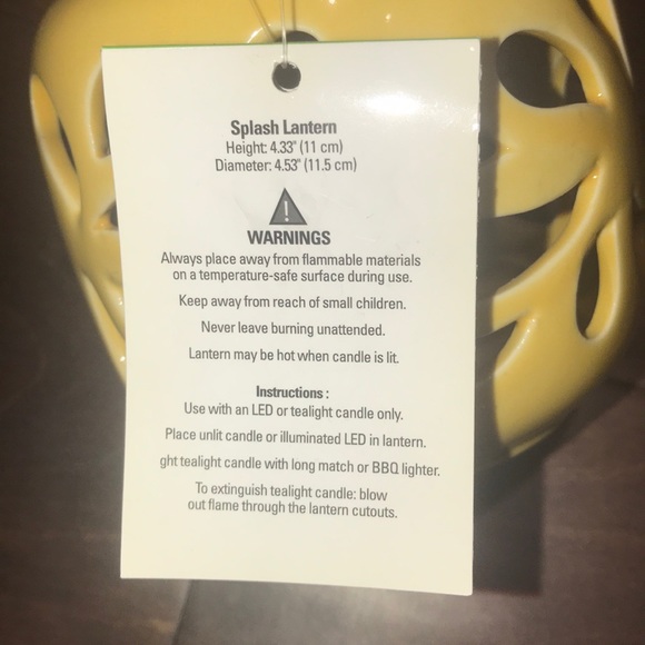 Set of 2 ceramic candleholders - Picture 3 of 3